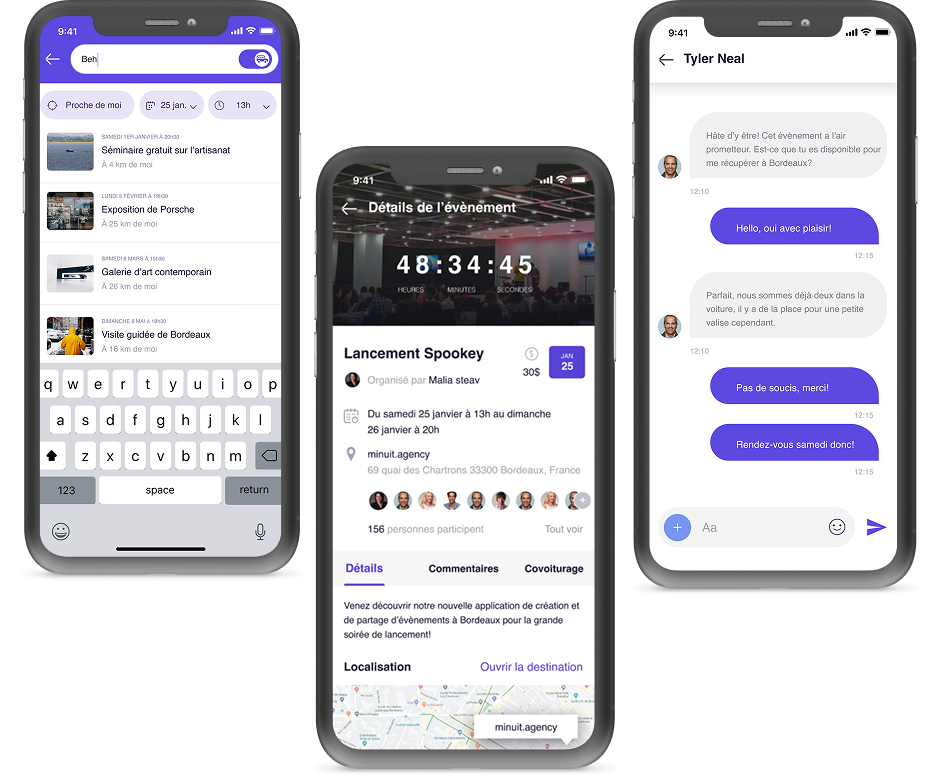Workflow de l'application